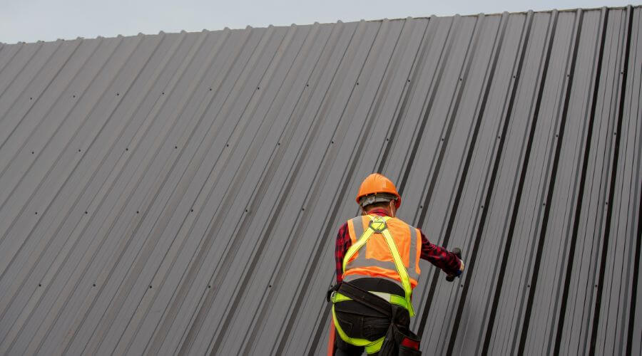 Professional metal roof installation services in Ludlow Falls, OH